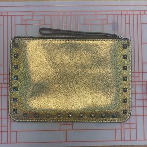 Rebecca Minkoff Gold Studded Clutch